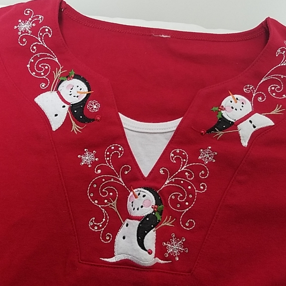 Snowman quarter sleeve - Picture 3 of 3